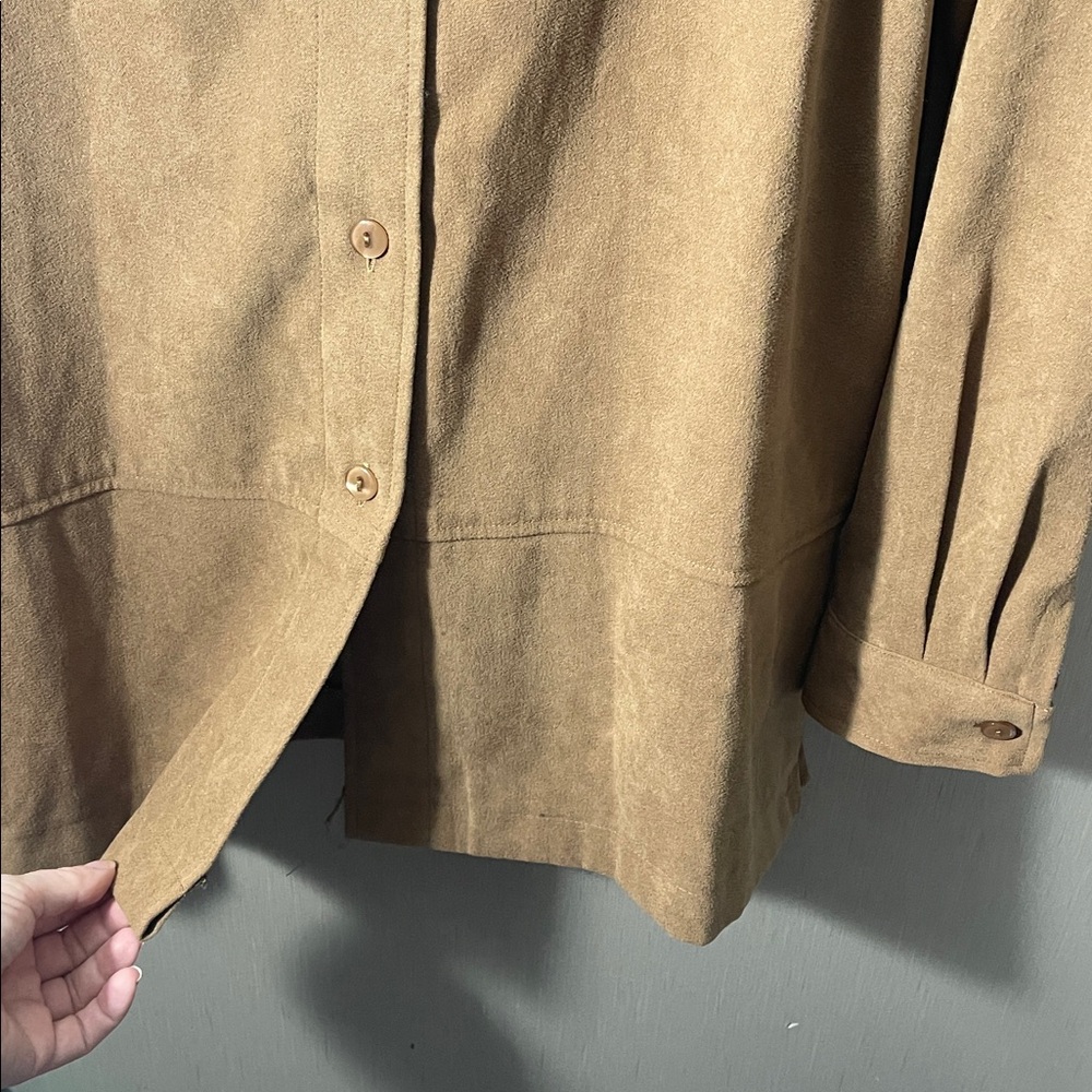 Brown Button Down Shirt - Picture 3 of 5